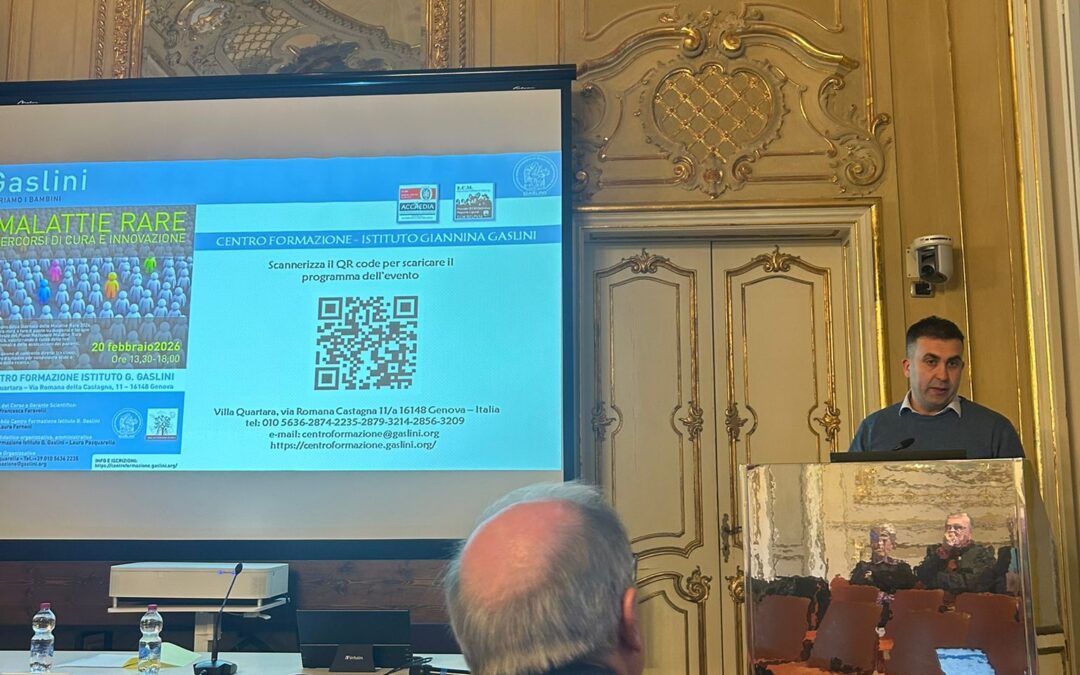 AI.MCTO alla Giornata delle Malattie Rare 2026 dell’IRCCS Istituto Giannina Gaslini: la voce delle famiglie e della ricerca sull’MCTO